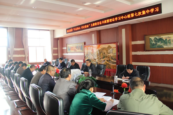隴運集團公司黨委召開“不忘初心、牢記使命”主題教育讀書班暨理論學習中心組第七次集中學習（擴大）會議